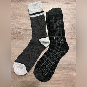 ⭐️free w/ purchase ⭐️ NWOT Black and Gray Men's Socks